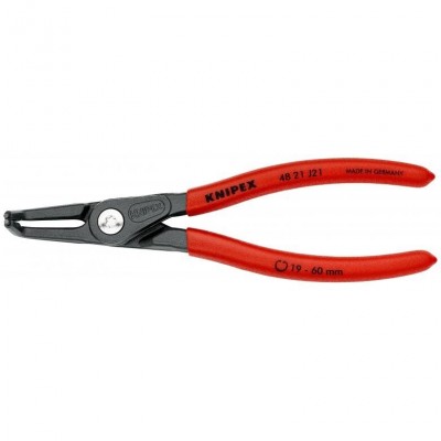 Replės vidiniams žiedams. Lenktos 165mm (Ø19-60mm) KNIPEX