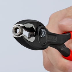 Santechinės replės 200mm (dvigubo griebimo) KNIPEX (su fiksavimu)