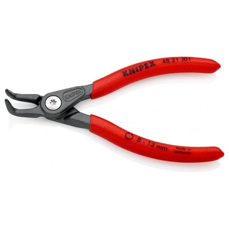 Replės vidiniams žiedams. Lenktos 130mm (Ø8-13mm) KNIPEX