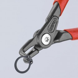 Replės išoriniams žiedams. Lenktos 130mm (Ø10-25mm) KNIPEX