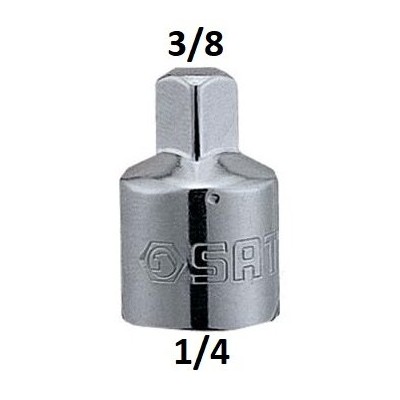 Adapteris 1/ 4"(F) - 3/ 8"(M)