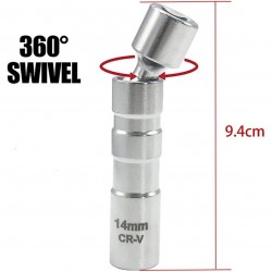 3/ 8" Universali galvutė žvakei (12-kampė)