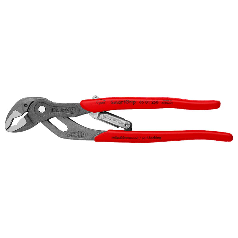 Santechninės replės 250mm KNIPEX su SmartGrip fiksavimu