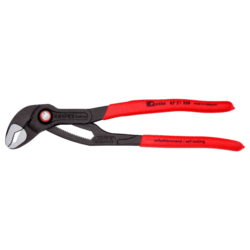 Santechninės replės KNIPEX Cobra su greitu fiksavimu 250mm