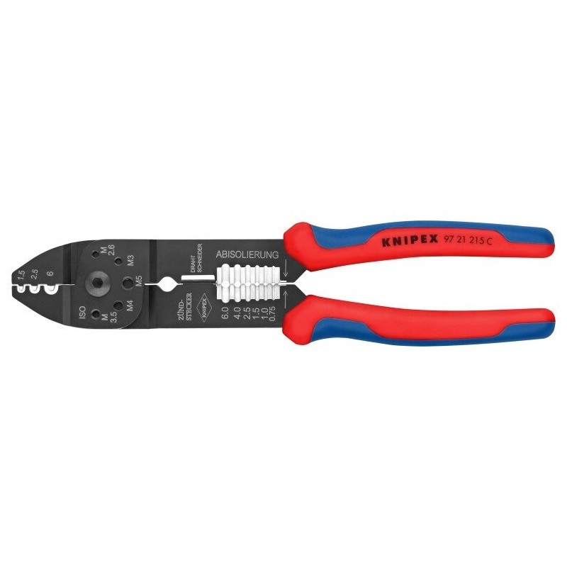 Replės laidų užspaudimui ir nuvalymui 230mm KNIPEX