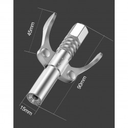 Tepimo preso antgalis 6 segmentų greito užspaudimo M10x1mm 1/ 8"