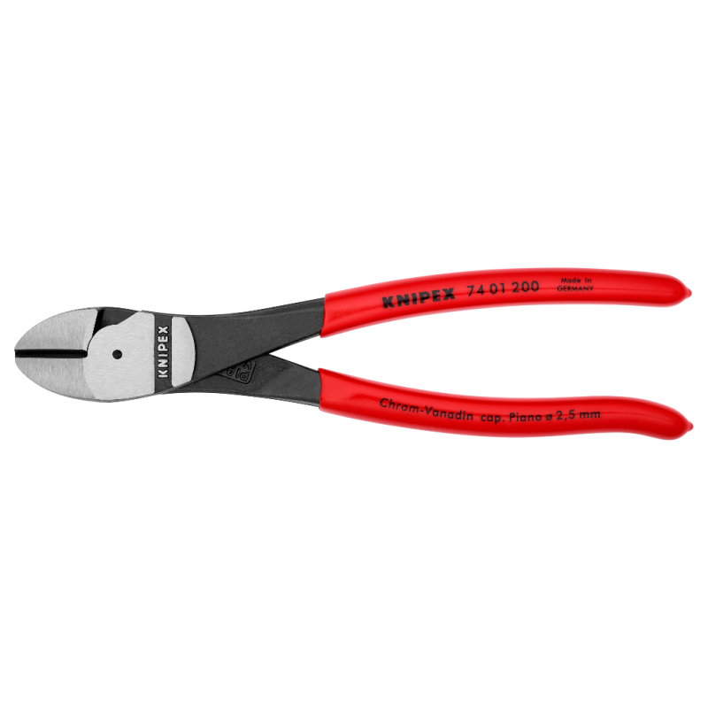 Šoninio kirpimo jėgos replės 200mm KNIPEX