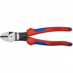 Šoninio kirpimo jėgos replės (ergo. rankena) 200mm KNIPEX