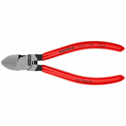 Šoninio kirpimo replės plastikams 140mm KNIPEX