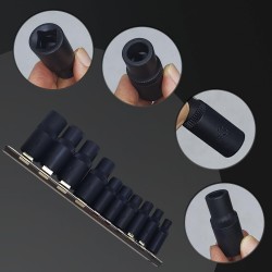 Adapterių rinkinys sriegikliams 1/ 4", 3/ 8 10vnt.