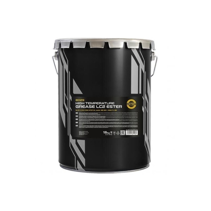 Universalus konsistencinis tepalas aukštoms temperatūroms 18kg MANNOL LC-2 Universalus konsistencinis tepalas aukštoms temperatūroms 18kg MANNOL LC-2