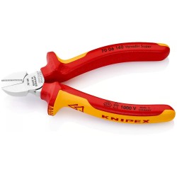 Šoninio kirpimo replės elektrikui 140mm (1000V) KNIPEX