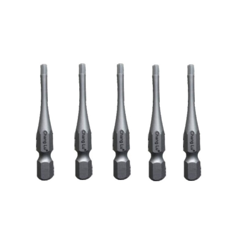 Antgalis smūginis IMBUS 1/ 4" (6.3mm), 5vnt. S2