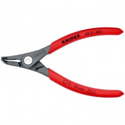 Replės išoriniams žiedams. Lenktos 130mm (Ø3-10mm) KNIPEX