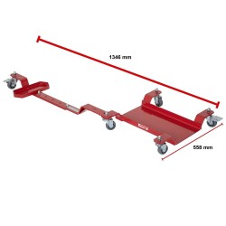 Motociklo transportavimo vežimėlis/ platforma 550kg