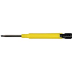Pieštukas automatinis gilioms erdvėms 6x40mm (4 spalvos)