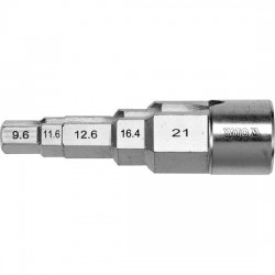 Raktas pakopinis 1/ 2" (3/ 8", 29/ 68", 1/ 2", 21/ 32", 27/ 32")