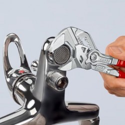 Santechninės replės-raktas KNIPEX su fiksavimu