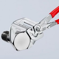Santechninės replės-raktas KNIPEX su fiksavimu