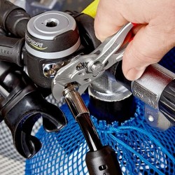 Santechninės replės-raktas KNIPEX su fiksavimu