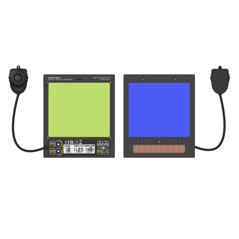 Automatinis skaitmeninis filtras suvirintojo skydeliui YXE-959D PRO Automatinis skaitmeninis filtras suvirintojo skydeliui YXE-959D PRO