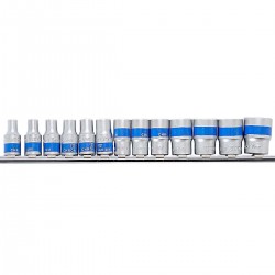 Galvučių rinkinys 1/ 4" (13vnt)
