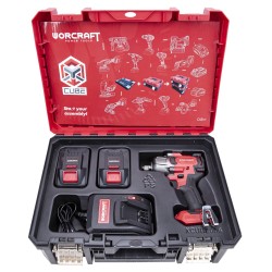 Akumuliatorinis smūginis veržliasukis 1/ 2'' 850nm 20V LI-ION (XCUBE dėžė)