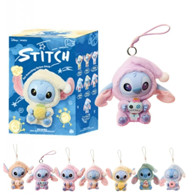 Stitch before sleep Labubu...