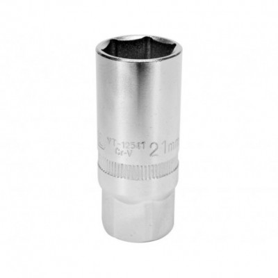 Galvutė žvakėms 1/2" šešiakampė, 21 mm