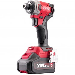 Akumuliatorinio suktuvo-gręžtuvo ir smūginio suktuvo rinkinys 20V LI-ION (XCUBE dėžė)