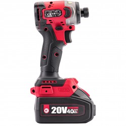 Akumuliatorinio suktuvo-gręžtuvo ir smūginio suktuvo rinkinys 20V LI-ION (XCUBE dėžė)
