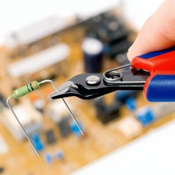 Precizinės elektronikos kirpimo replės 140mm KNIPEX