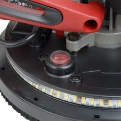 Šlifuoklis luboms ir sienoms su nutraukimu 215mm 900W 230V