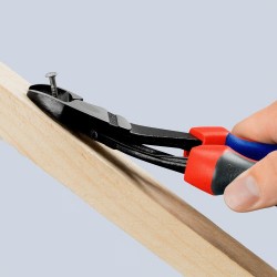 Šoninio kirpimo jėgos replės (ergonomiška rankena) 250mm KNIPEX