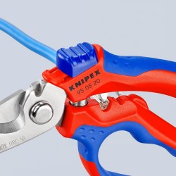 Žirklės lenktos elektrikams KNIPEX
