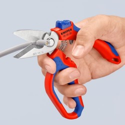 Žirklės lenktos elektrikams KNIPEX