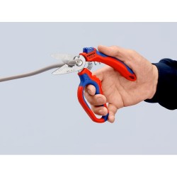 Žirklės lenktos elektrikams KNIPEX