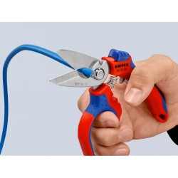 Žirklės lenktos elektrikams KNIPEX