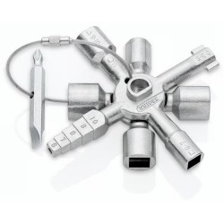 Universalus raktas elektros spintoms KNIPEX TwinKey