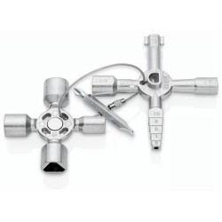 Universalus raktas elektros spintoms KNIPEX TwinKey