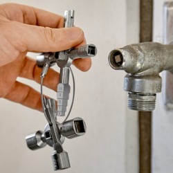 Universalus raktas elektros spintoms KNIPEX TwinKey