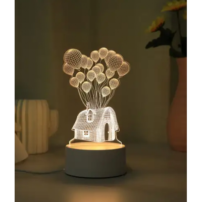 Dekoratyvinė 3D naktinė...