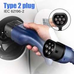 EV Įkroviklis nešiojamas 3.6kW 16A EVFUEL Type 2