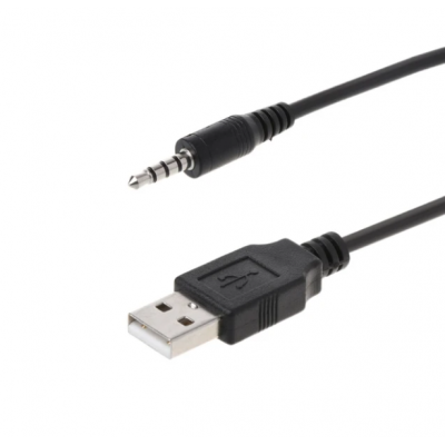 AUX 3.5mm į USB - 1.5m laidas