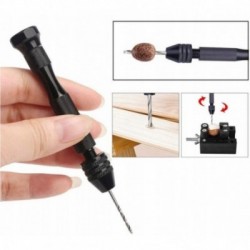 Precizinis mini rankinis grąžtas - suktukas, 25 gražtų rinkinis 0,5-3mm