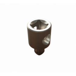 Galvutė slankiojančiam suktukui 1/2″ F*3/8″ M  Cr-V