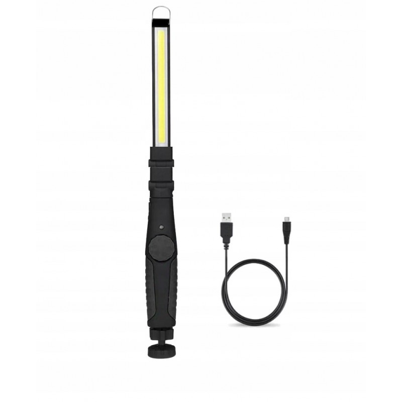 Akumuliatorinė lempa 3W COB LED, Li-ion