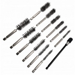 Cilindriniai šepečiai 12 vnt. + prailginimas