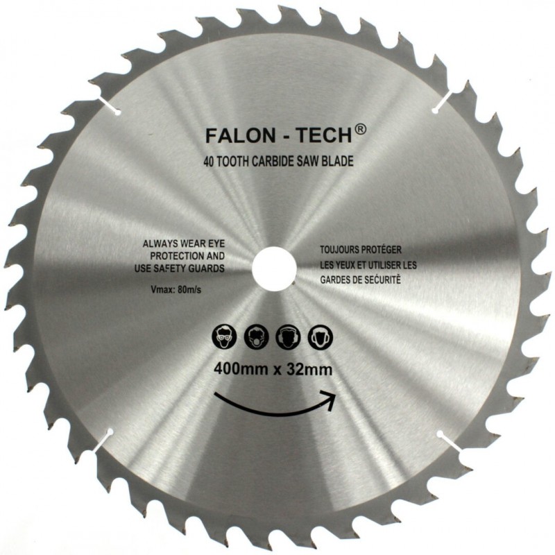 Medienos pjovimo diskas 400/32-25.4/40T