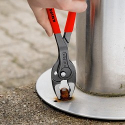 Santechinės replės 250mm (dvigubo griebimo) KNIPEX (su fiksavimu)